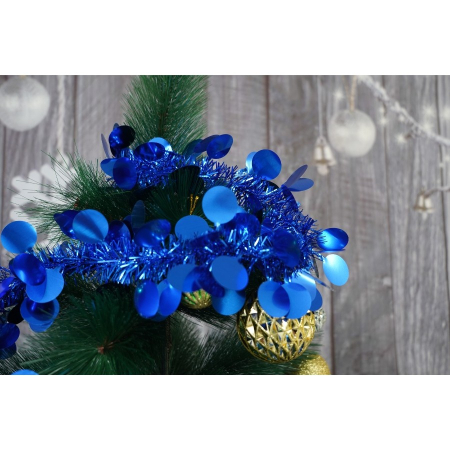 Beteala Craciun, , albastru, marimea: 2 m x 11 cm material:folie PVC, interior/exterior [7]