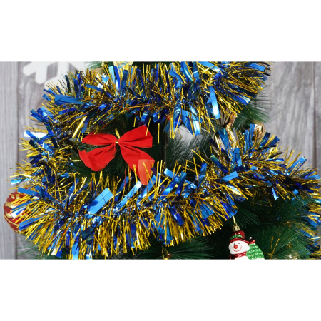 Beteala Craciun, , albastru, marimea: 2 m x 11 cm material:folie PVC, interior/exterior [1]