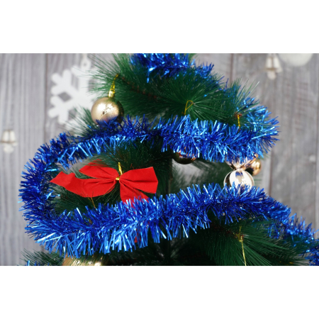 Beteala Craciun, , albastru, marimea: 2 m x 5 cm material:folie PVC, interior/exterior [1]