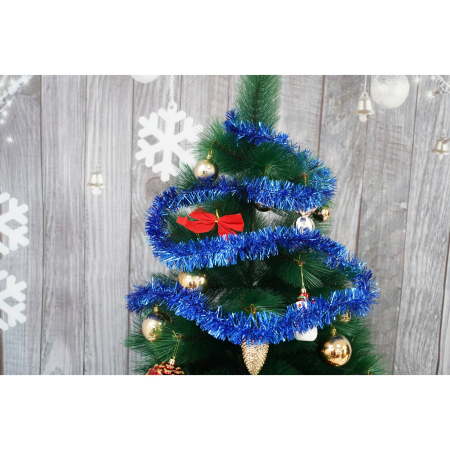 Beteala Craciun, , albastru, marimea: 2 m x 5 cm material:folie PVC, interior/exterior [4]