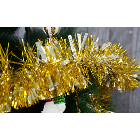 Beteala Craciun, , argintiu, marimea: 2 m x 11 cm material:folie PVC, interior/exterior [4]