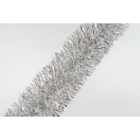 Beteala Craciun, , argintiu, marimea: 2 m x 11 cm material:folie PVC, interior/exterior [6]