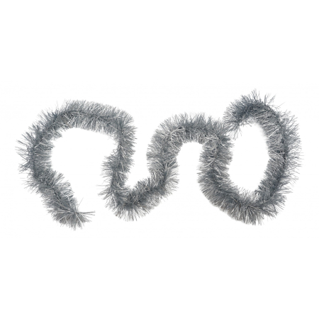 Beteala Craciun, , argintiu, marimea: 2 m x 9 cm material:folie PVC, interior/exterior [6]