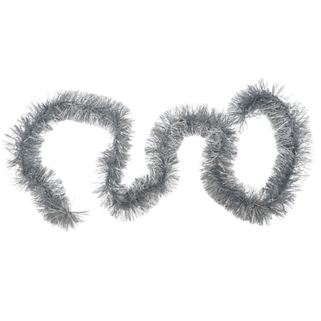 ✨TOATE PRODUSELE✨ - Beteala Craciun, , argintiu, marimea: 2 m x 9 cm material:folie PVC, interior/exterior