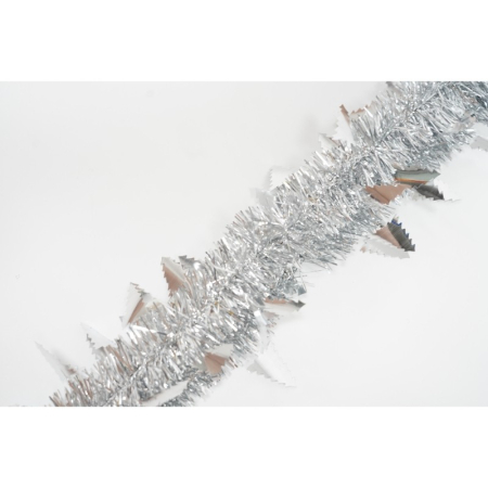 Beteala Craciun, , argintiu, marimea: 2 m x 9 cm x 5 cm material:folie PVC, interior/exterior [6]