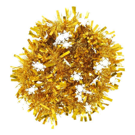 ✨TOATE PRODUSELE✨ - Beteala Craciun, , auriu, marimea: 2 m x 9 cm x 9 cm material:folie PVC, interior/exterior