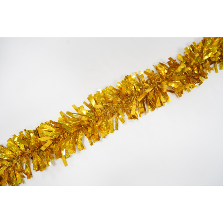 Beteala Craciun, , galben, marimea: 2 m x 9 cm material:folie PVC, interior/exterior [3]