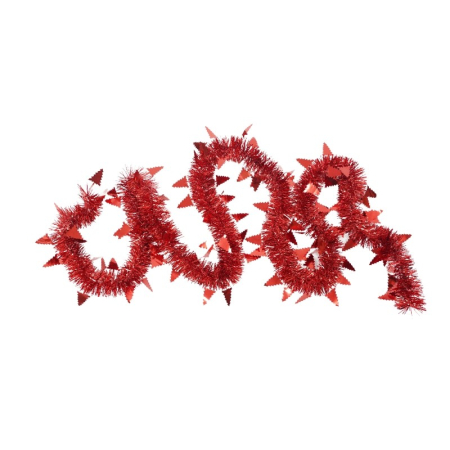 ✨TOATE PRODUSELE✨ - Beteala Craciun, , roșu, marimea: 2 m x 9 cm x 5 cm material:folie PVC, interior/exterior