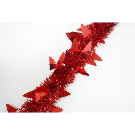 Beteala Craciun, , roșu, marimea: 2 m x 9 cm x 5 cm material:folie PVC, interior/exterior [6]