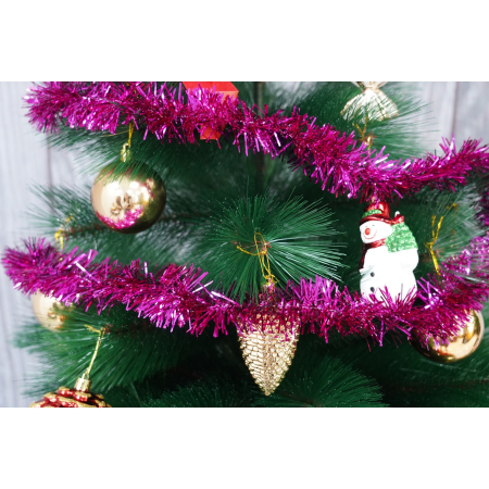 Beteala Craciun, , roz, marimea: 2 m x 5 cm material:folie PVC, interior/exterior [4]