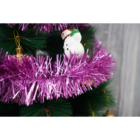 Beteala Craciun, , roz, marimea: 2 m x 9 cm material:folie PVC, interior/exterior [2]