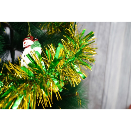 Beteala Craciun, , verde, marimea: 2 m x 11 cm material:folie PVC, interior/exterior [8]