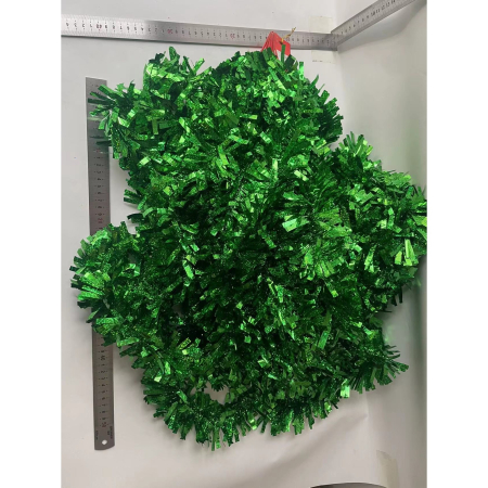 Beteala Craciun, , verde, marimea: 2 m x 5 cm material:folie PVC, interior/exterior [11]