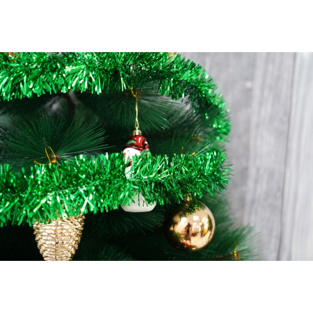 Beteala Craciun, , verde, marimea: 2 m x 5 cm material:folie PVC, interior/exterior [4]