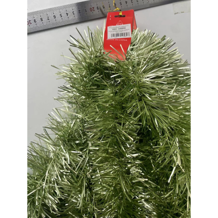 Beteala Craciun, , verde, marimea: 2 m x 9 cm material:folie PVC, interior/exterior [11]