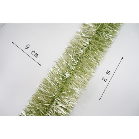 Beteala Craciun, , verde, marimea: 2 m x 9 cm material:folie PVC, interior/exterior [5]