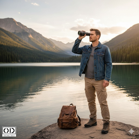  Binoclu Monocular 40x60 Compact Cauciucat Observatii Natura Original Deals  [4]