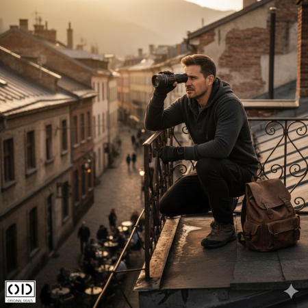  Binoclu Monocular 40x60 Compact Cauciucat Observatii Natura Original Deals  [2]