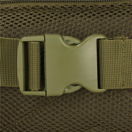 Borseta incapatoare pentru umar sau brau, impermeabila, unisex, 43x15cm, verde [10]