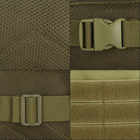 Borseta incapatoare pentru umar sau brau, impermeabila, unisex, 43x15cm, verde [7]