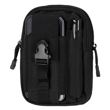 Borseta sport de brau, impermeabila, cu prindere la curea, 18x12x3.5cm, negru [13]