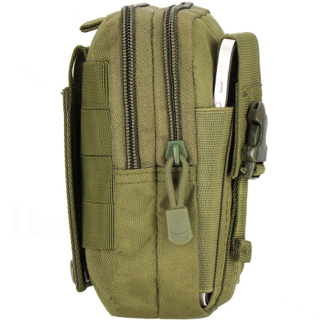 Borseta sport de brau, impermeabila, cu prindere la curea, 18x12x5cm, verde [13]