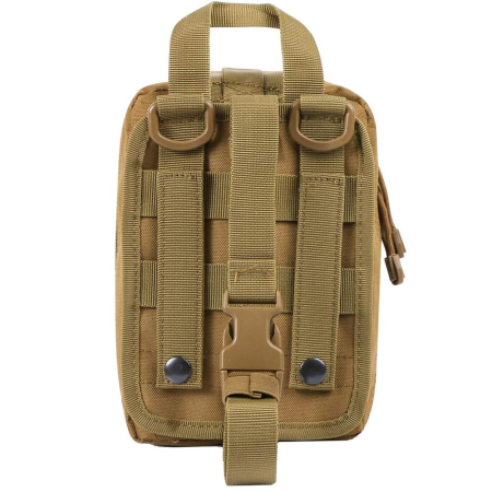 Borseta sport de brau, impermeabila, cu prindere la curea, 22x18x10cm, verde militar [7]