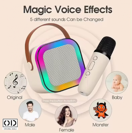 boxa portabila karaoke boxa karaoke portabila boxa portabila cu microfon boxa karaoke cu 2 microfoane boxa portabila bluetooth karaoke boxa karaoke cu lumini RGB boxa portabila cu lumini [1]