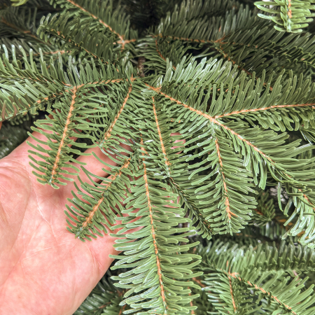 Brad artificial Christmas Deluxe by Sersimo, Alaska, verde, mix 2D+3D, 250 cm [6]