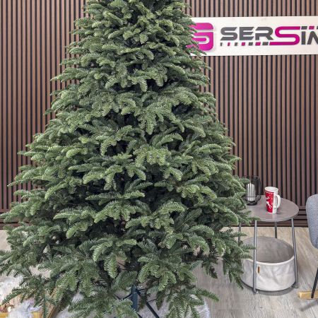 Brad artificial Christmas Deluxe by Sersimo, Alaska, verde, mix 2D+3D, 250 cm [11]