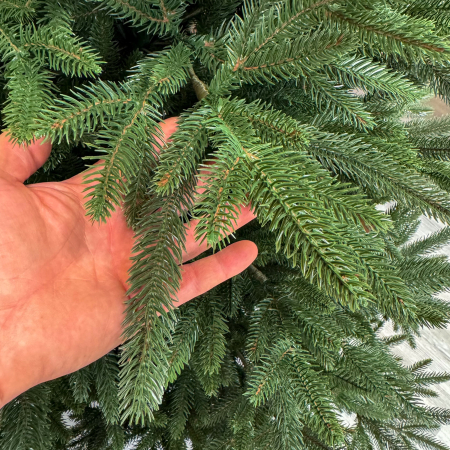 Brad artificial Christmas Deluxe by Sersimo, Alpine, verde, integral 3D, 210 cm [10]