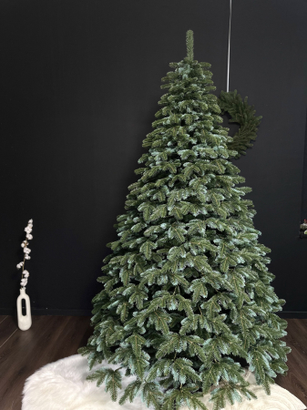 Brad artificial Christmas Deluxe by Sersimo, Canada argintiu, 3D, 210cm [1]