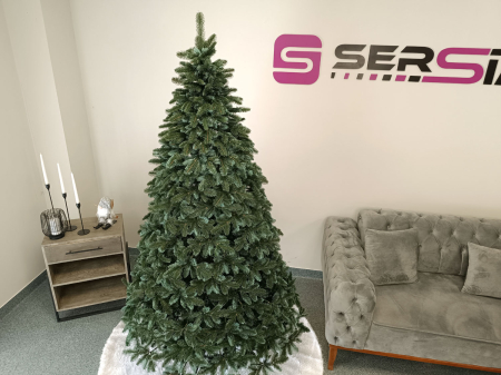 Brad artificial Christmas Deluxe by Sersimo, Canada argintiu, 3D, 210cm [12]