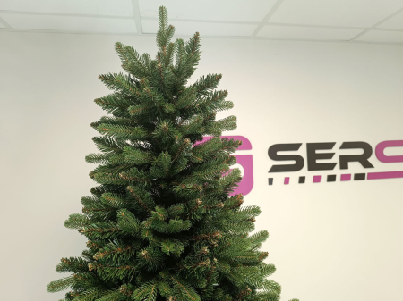 Brad artificial Christmas Deluxe by Sersimo, Carpati, 2D+3D, 250cm [10]