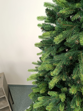 Brad artificial Christmas Deluxe by Sersimo, Carpati cu varfuri verzi, 2D+3D, 180cm [6]