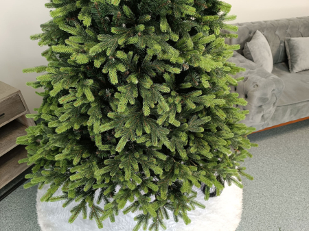 Brad artificial Christmas Deluxe by Sersimo, Carpati cu varfuri verzi, 2D+3D, 250cm [12]