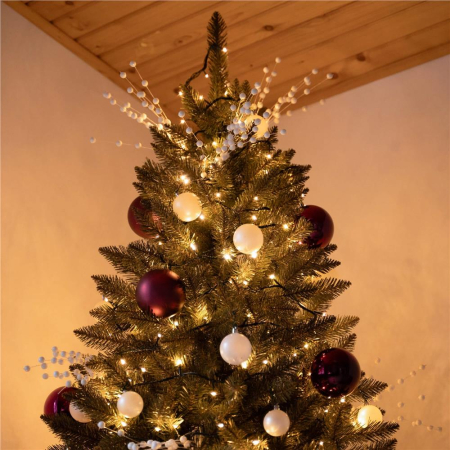Brad artificial Christmas Deluxe by Sersimo, Caucazian Premium, 2D, 220cm [44]