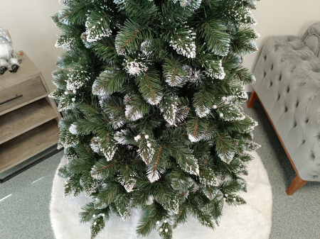 Brad artificial Christmas Deluxe by Sersimo, Crystal nins cu merisoare, 2D, 200cm [11]