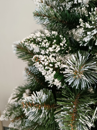 Brad artificial Christmas Deluxe by Sersimo, Crystal nins cu merisoare, 2D, 200cm [1]