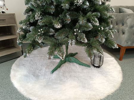 Brad artificial Christmas Deluxe by Sersimo, Crystal nins cu merisoare, 2D, 220cm [15]