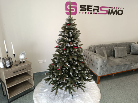 Brad artificial Christmas Deluxe by Sersimo, Frasin de Munte, 2D, 180cm [1]