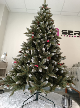 Brad artificial Christmas Deluxe by Sersimo, Frasin de Munte, 2D, 220cm [1]