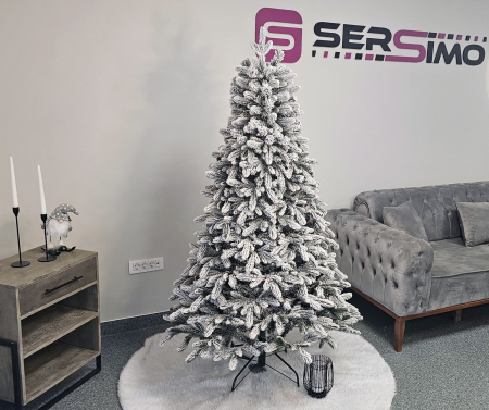 Brad artificial Christmas Deluxe by Sersimo, Global nins, mix 2D+3D, 180cm [13]