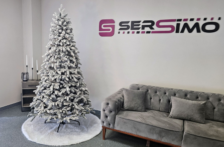 Brad artificial Christmas Deluxe by Sersimo, Global nins, mix 2D+3D, 210cm [2]