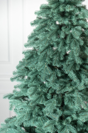 Brad artificial Christmas Deluxe by Sersimo, Kovalivka Select argintiu, integral 3D, 210 cm [21]