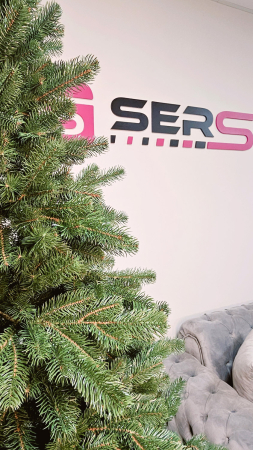 Brad artificial Christmas Deluxe by Sersimo, Kovalivka Select, integral 3D, 230cm [7]