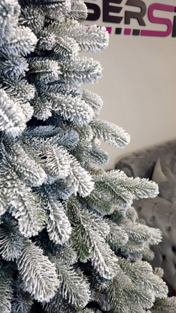 Brad artificial Christmas Deluxe by Sersimo, Kovalivka Select nins, integral 3D, 210cm [4]