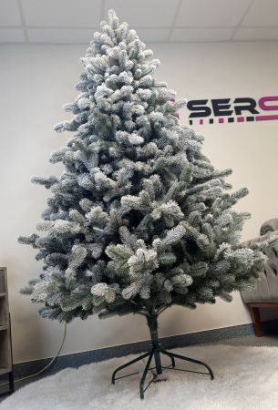 Brad artificial Christmas Deluxe by Sersimo, Kovalivka Select nins, integral 3D, 210cm [16]