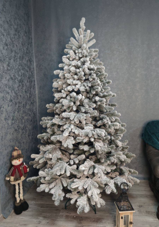 Brad artificial Christmas Deluxe by Sersimo, Kovalivska nins, 3D, 210cm [4]