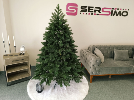 Brad artificial Christmas Deluxe by Sersimo, Kovalivska verde, 3D, 180cm [6]